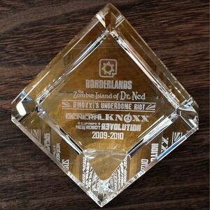 Rare Gearbox Software Borderlands DLC Crystal Award 2009–2010 Dr. Ned, Moxxi, Kn